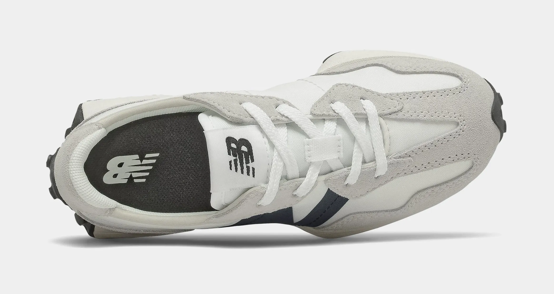327 Grade School Running Shoes (Birch/Black)