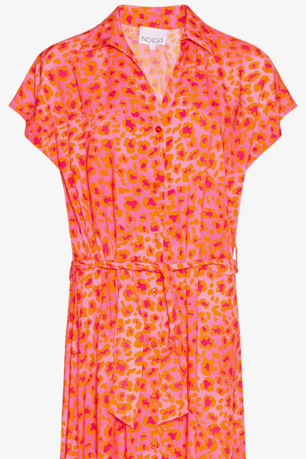 Ada Dress - Orange Mix
