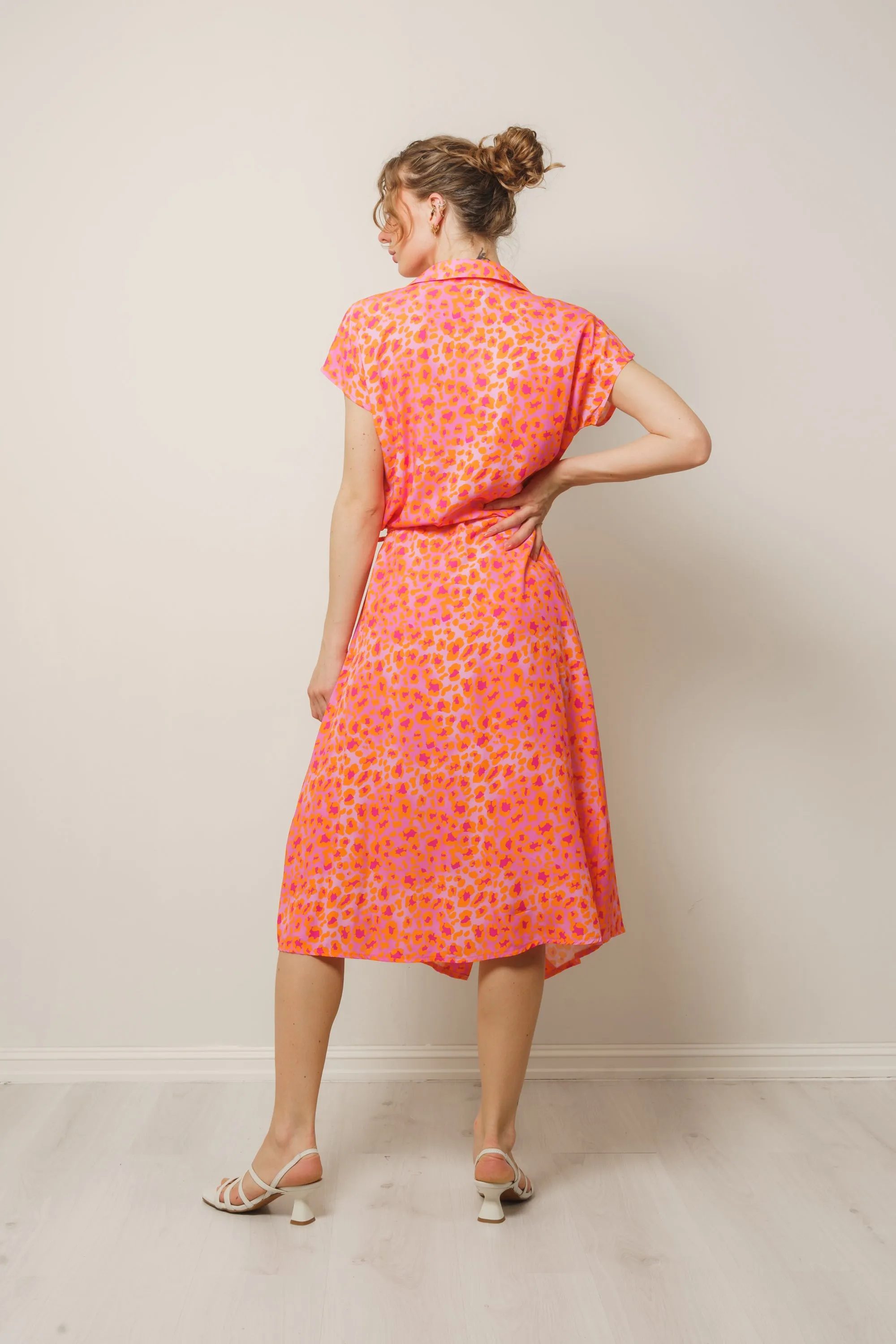 Ada Dress - Orange Mix