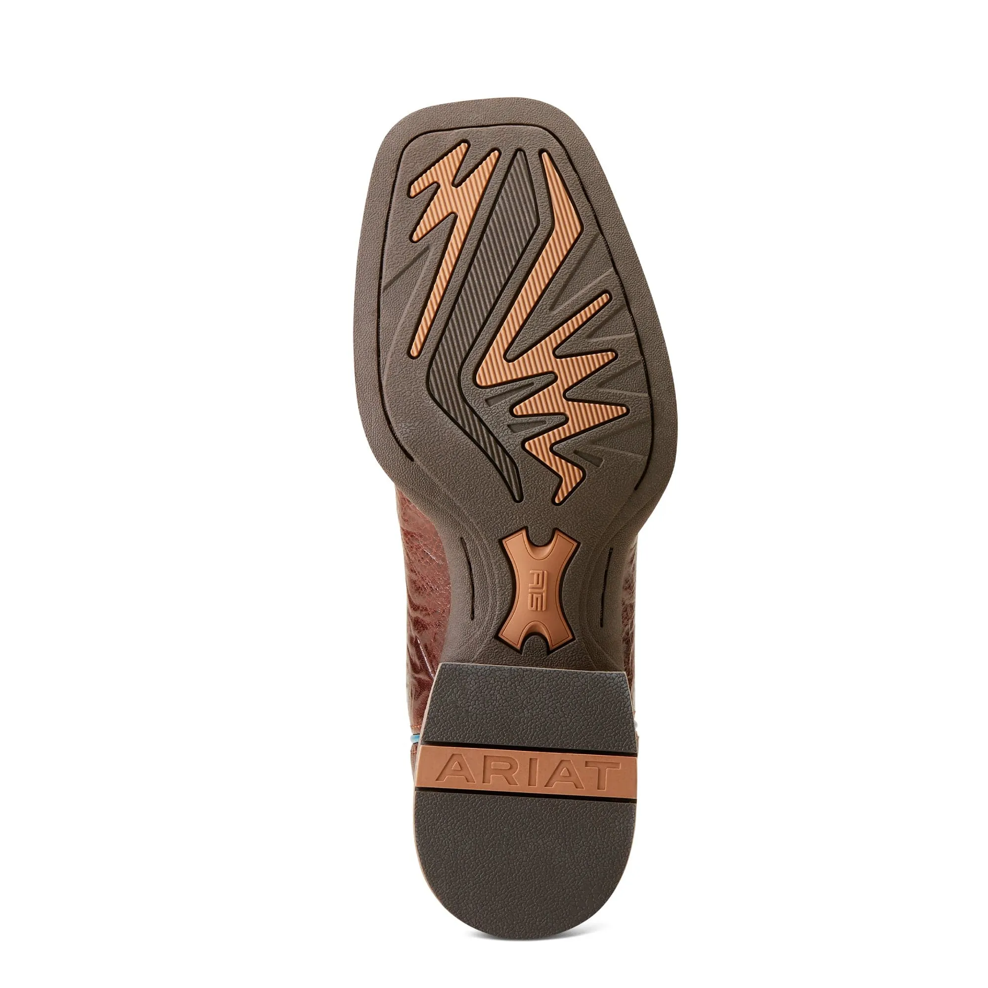 Ariat Mens Ricochet Gingersnap/Marble Brown Boot