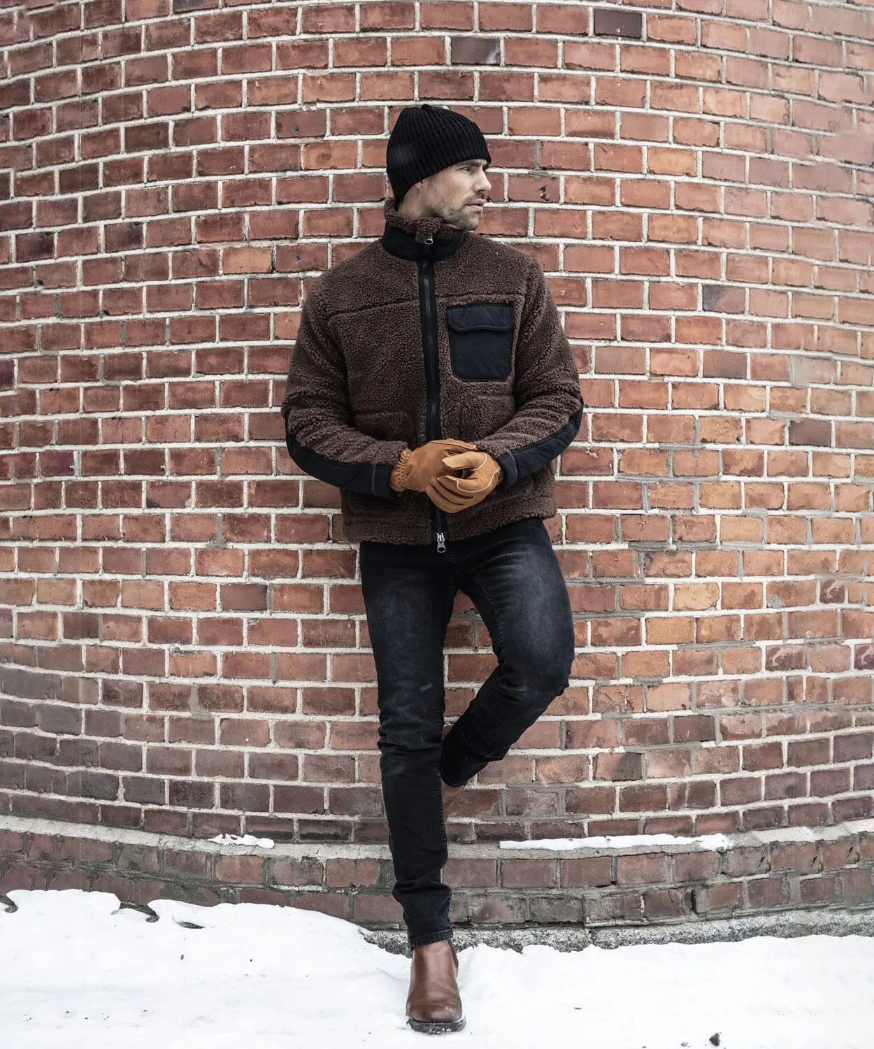 Atle Nubuck Casual Glove