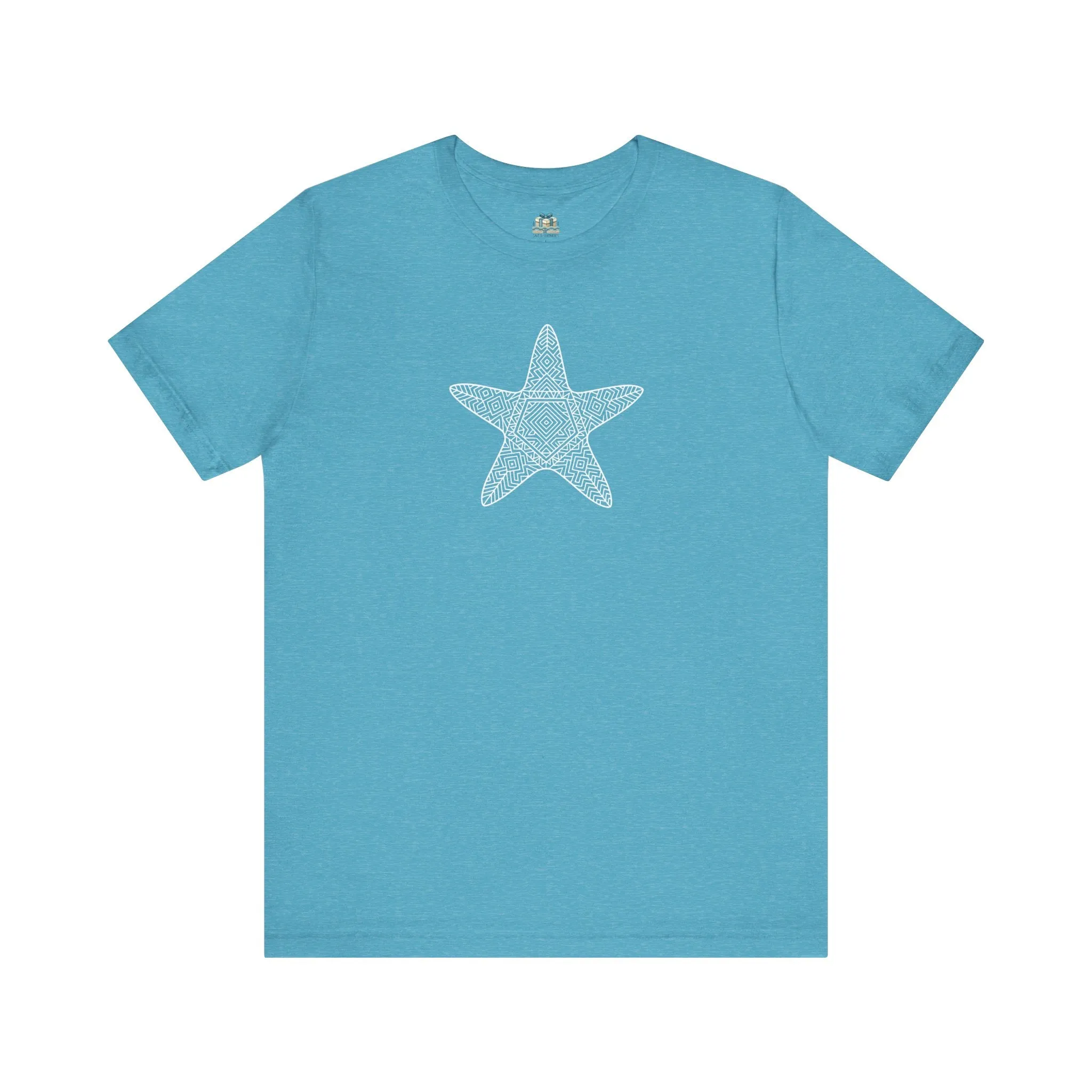 Beachy Starfish Tee  Soft Unisex Jersey Fit