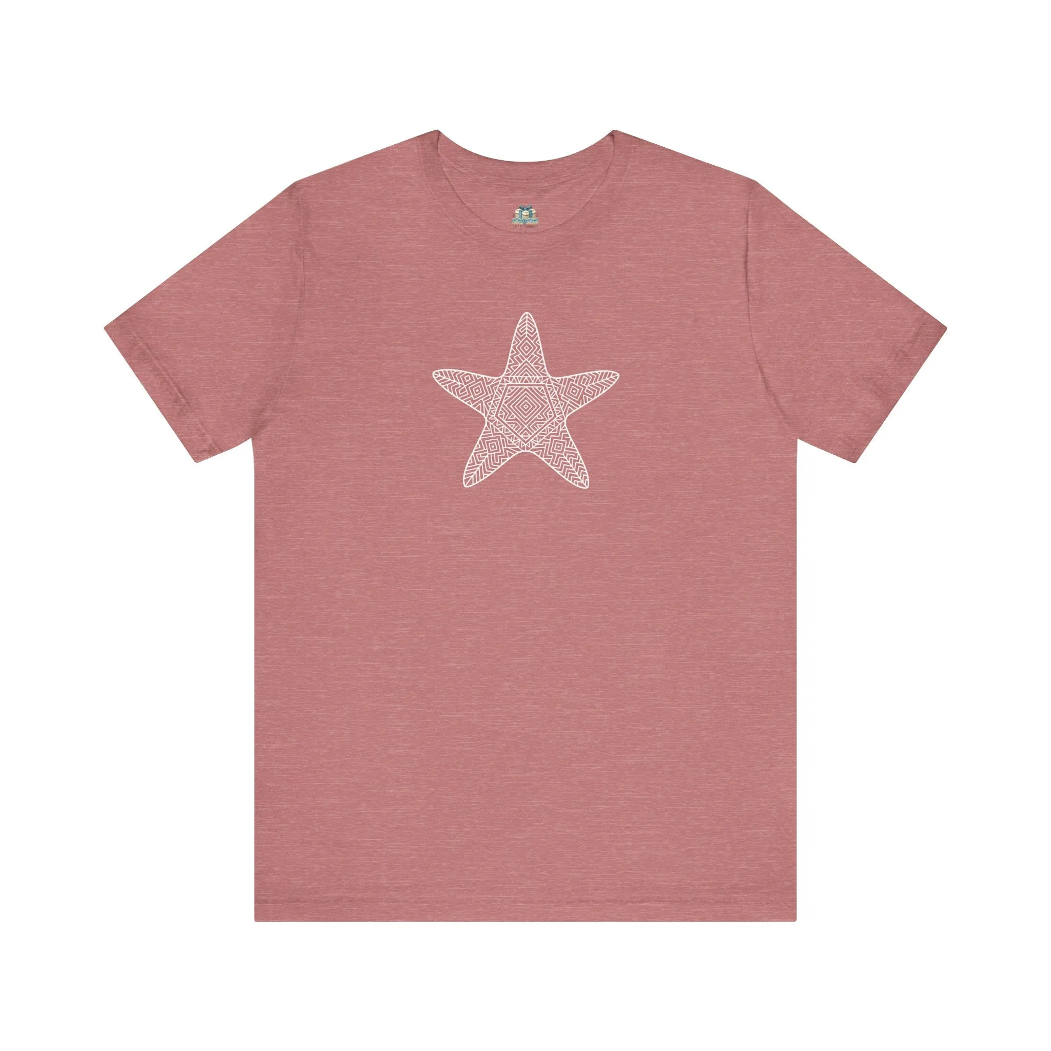 Beachy Starfish Tee  Soft Unisex Jersey Fit