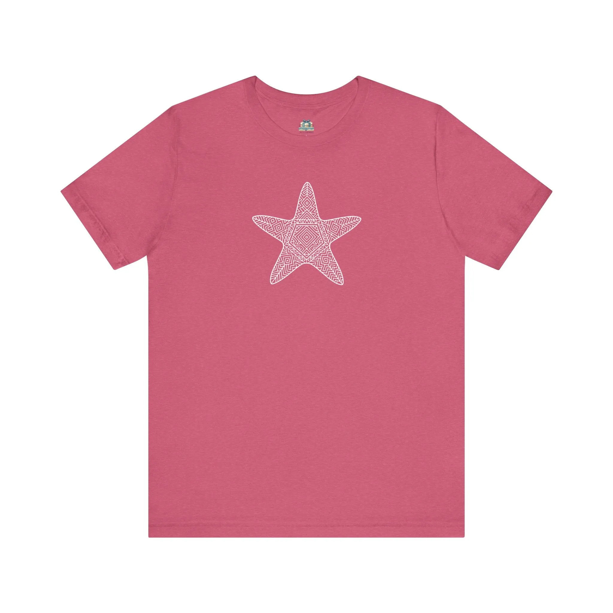 Beachy Starfish Tee  Soft Unisex Jersey Fit