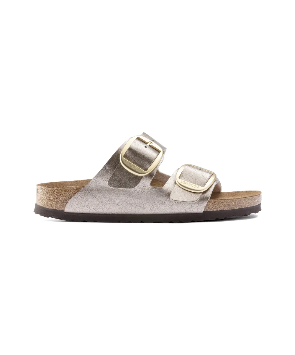 BIRKENSTOCK ARIZONA BIG BUCKLE IN GRACEFUL TAUPE