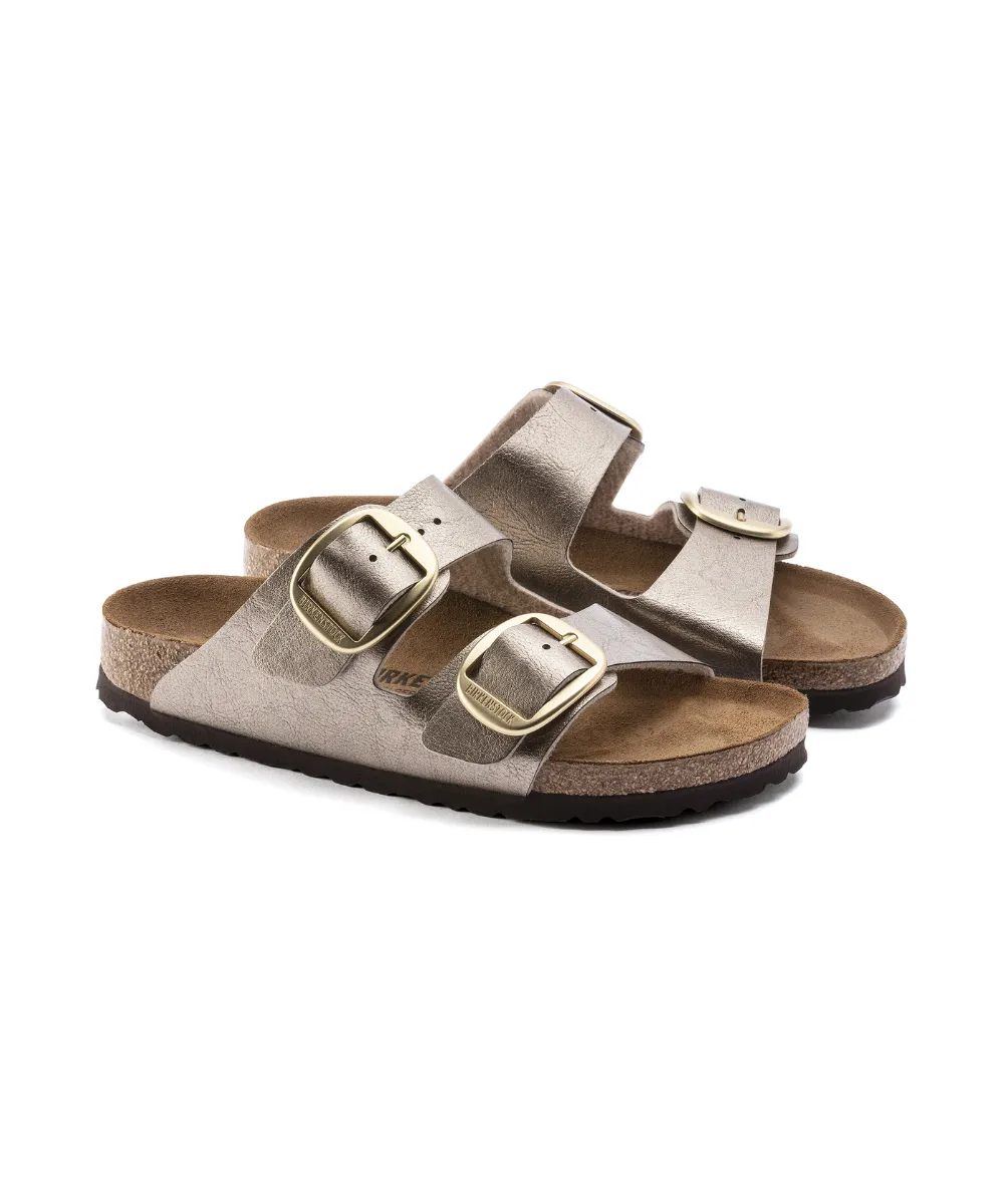 BIRKENSTOCK ARIZONA BIG BUCKLE IN GRACEFUL TAUPE
