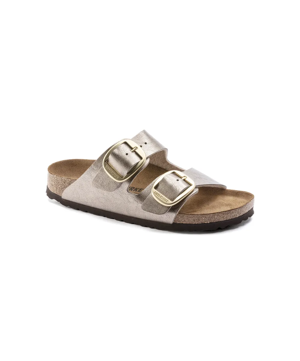 BIRKENSTOCK ARIZONA BIG BUCKLE IN GRACEFUL TAUPE