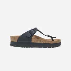 Birkenstock Gizeh Platform Flex BF Black VEG WMNS