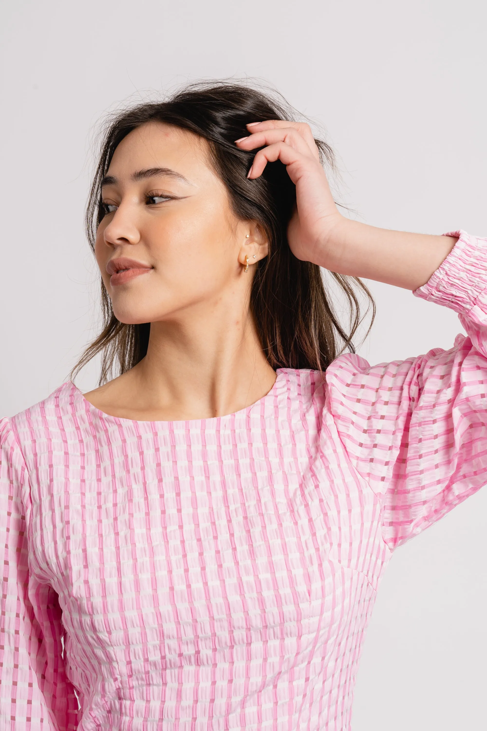 Blade Dicte Ls Dress - Rose