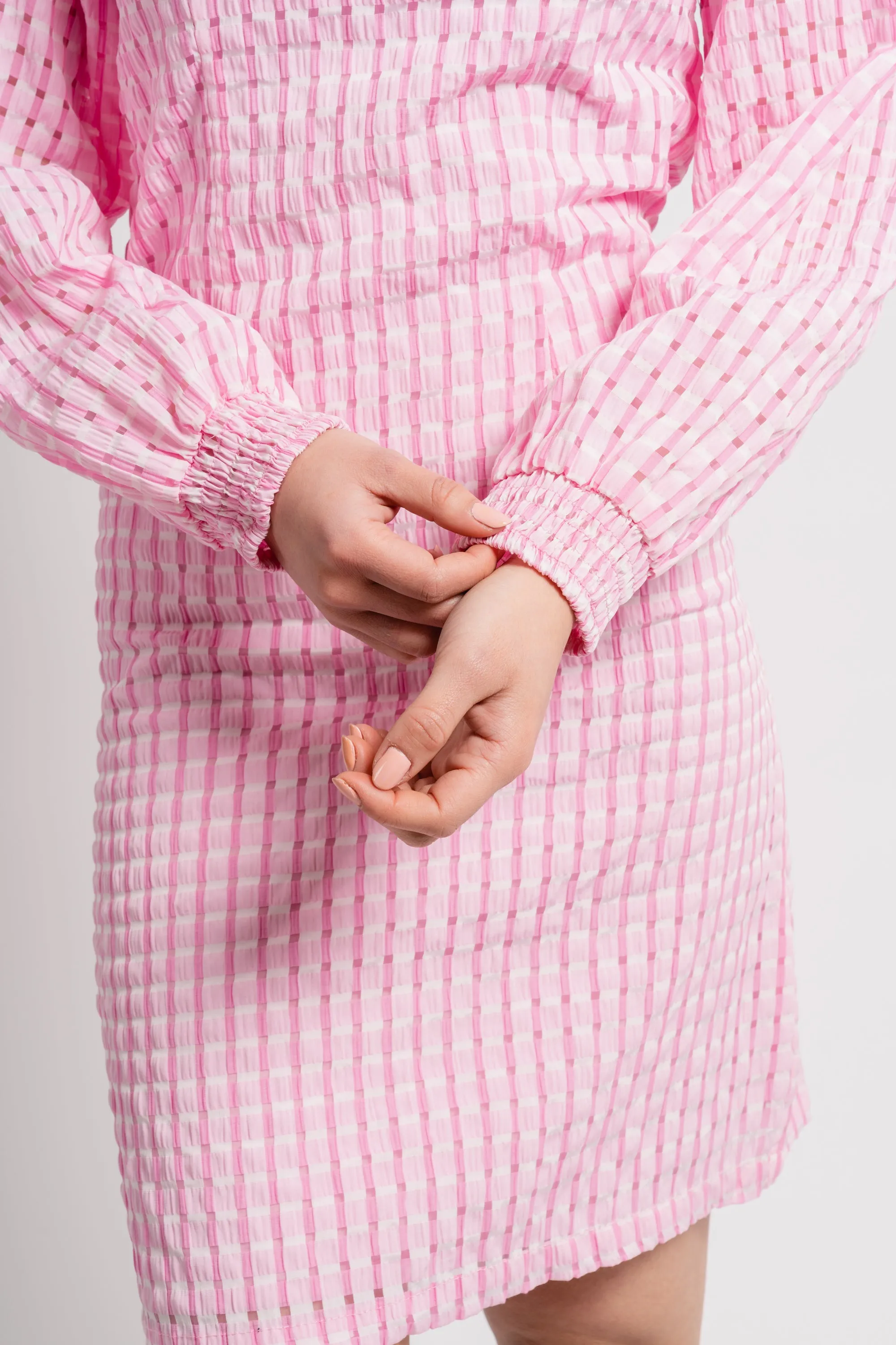 Blade Dicte Ls Dress - Rose
