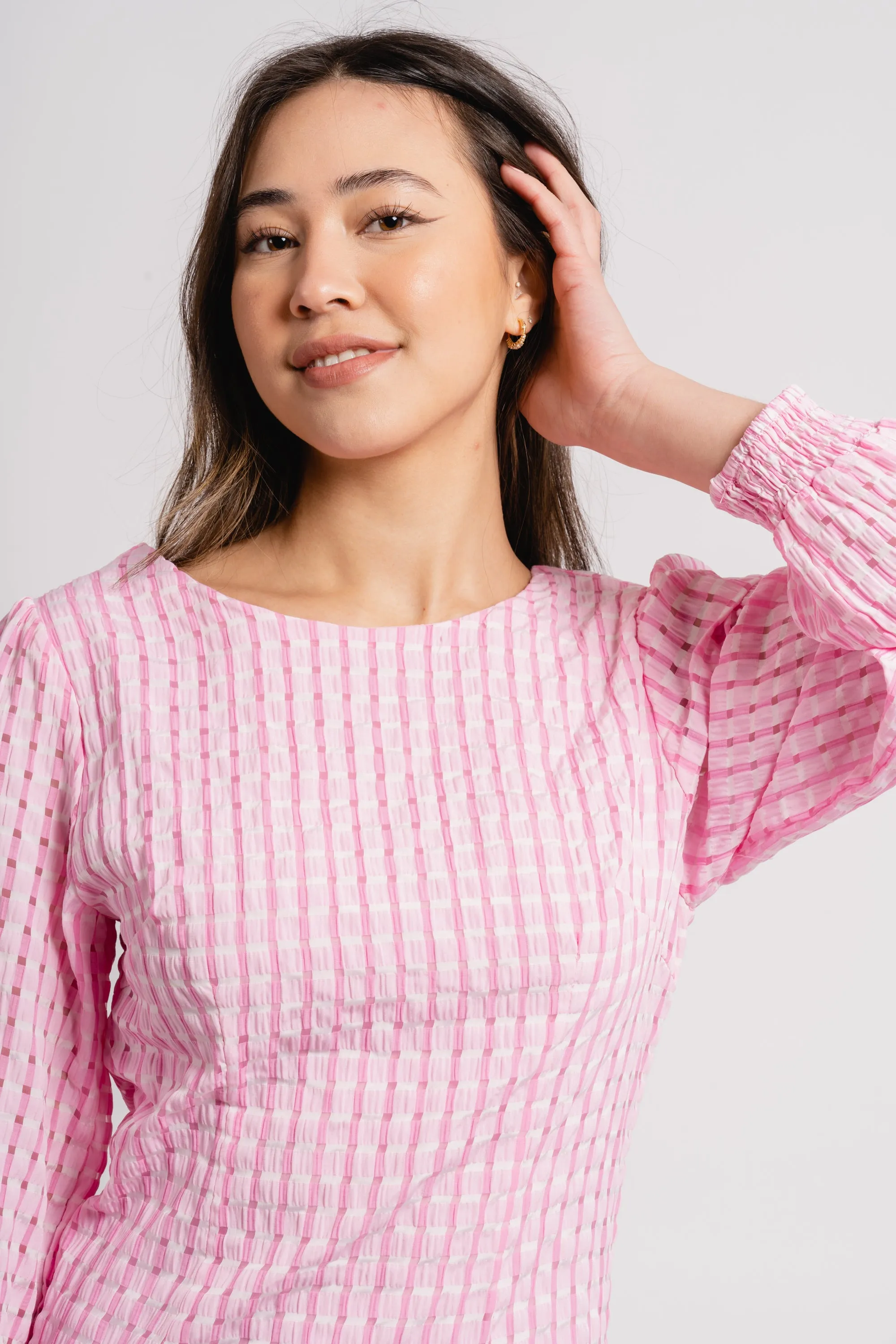 Blade Dicte Ls Dress - Rose