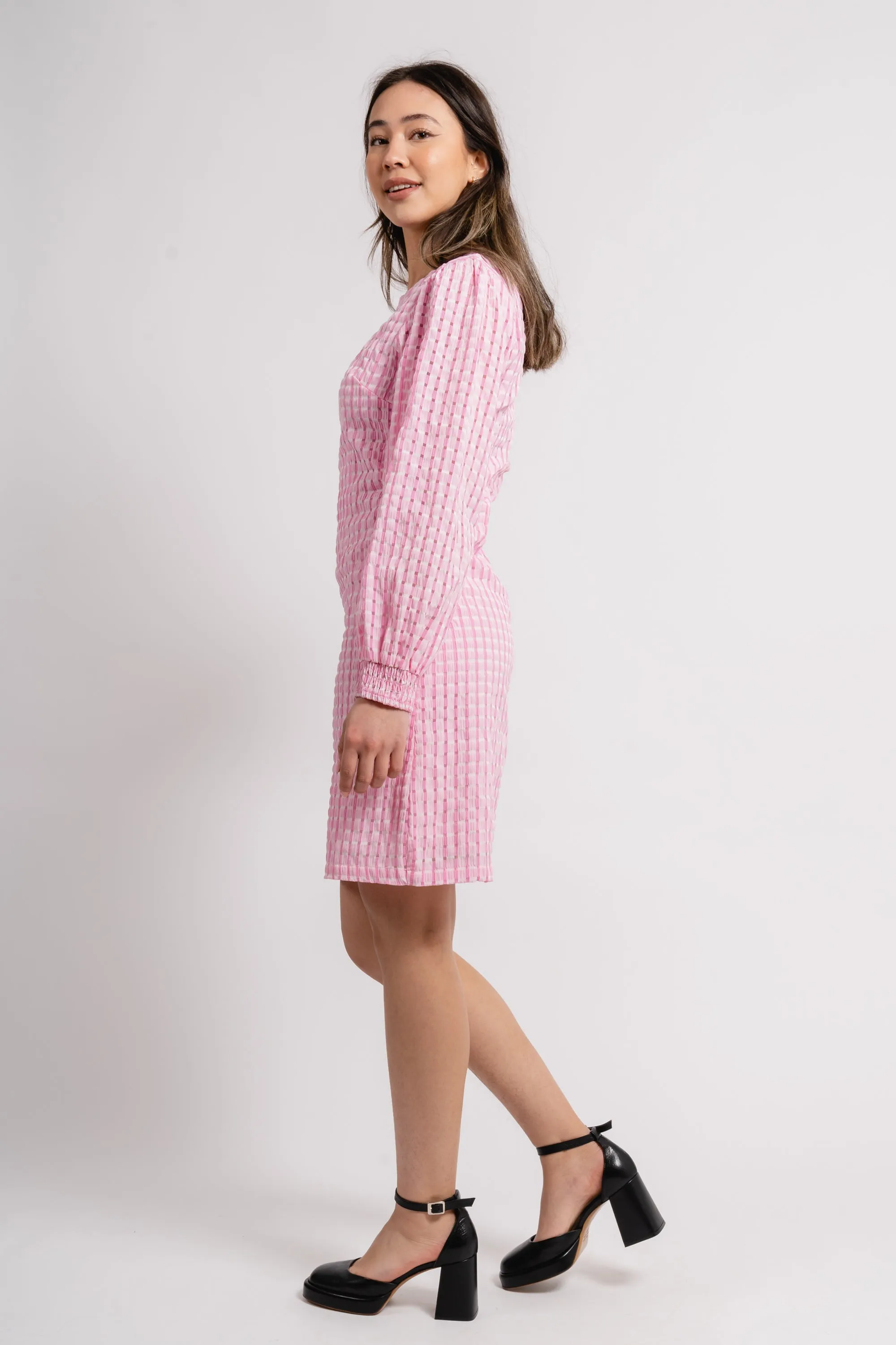 Blade Dicte Ls Dress - Rose