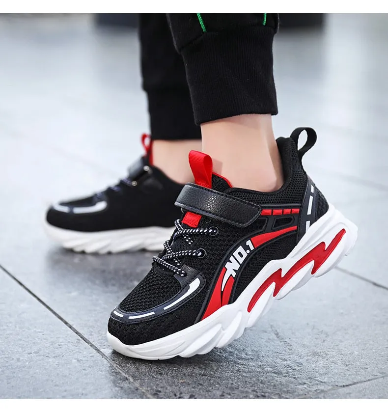 Boys' shoes high quality breathable non-slip sports shoes