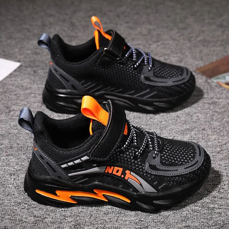 Boys' shoes high quality breathable non-slip sports shoes