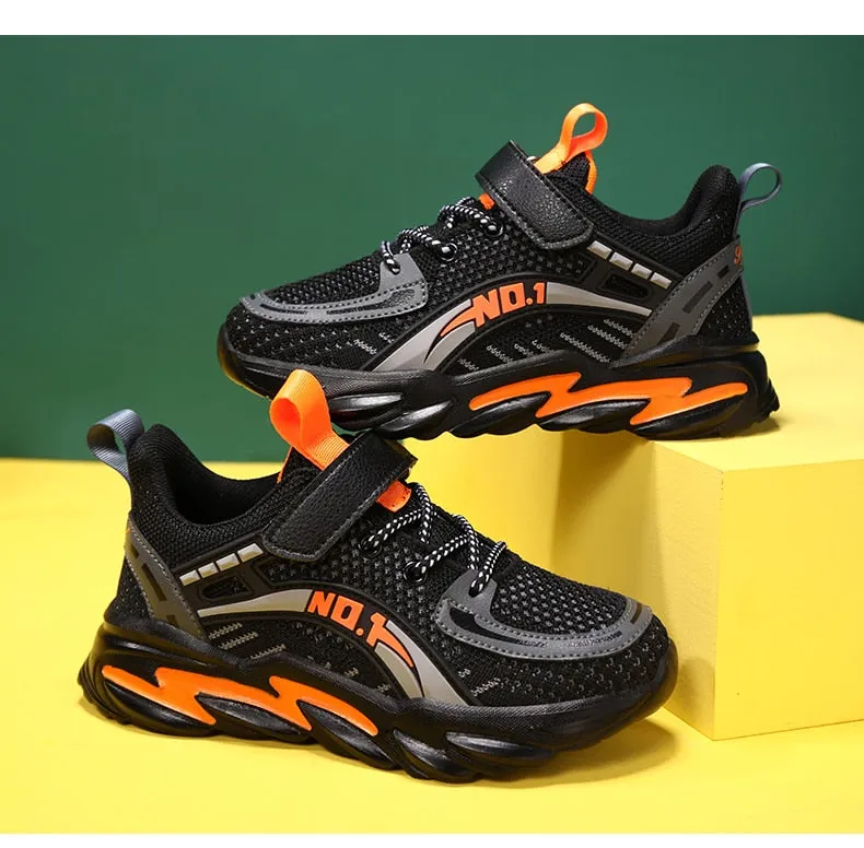 Boys' shoes high quality breathable non-slip sports shoes