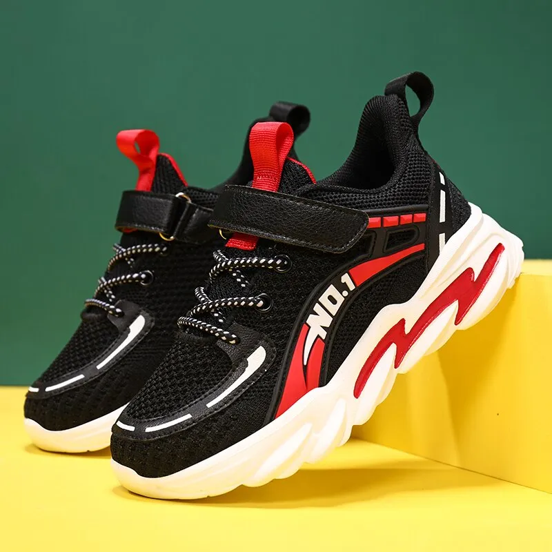 Boys' shoes high quality breathable non-slip sports shoes