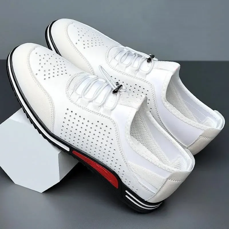 Breathable Casual Lace-Up Soft Men's Shoes