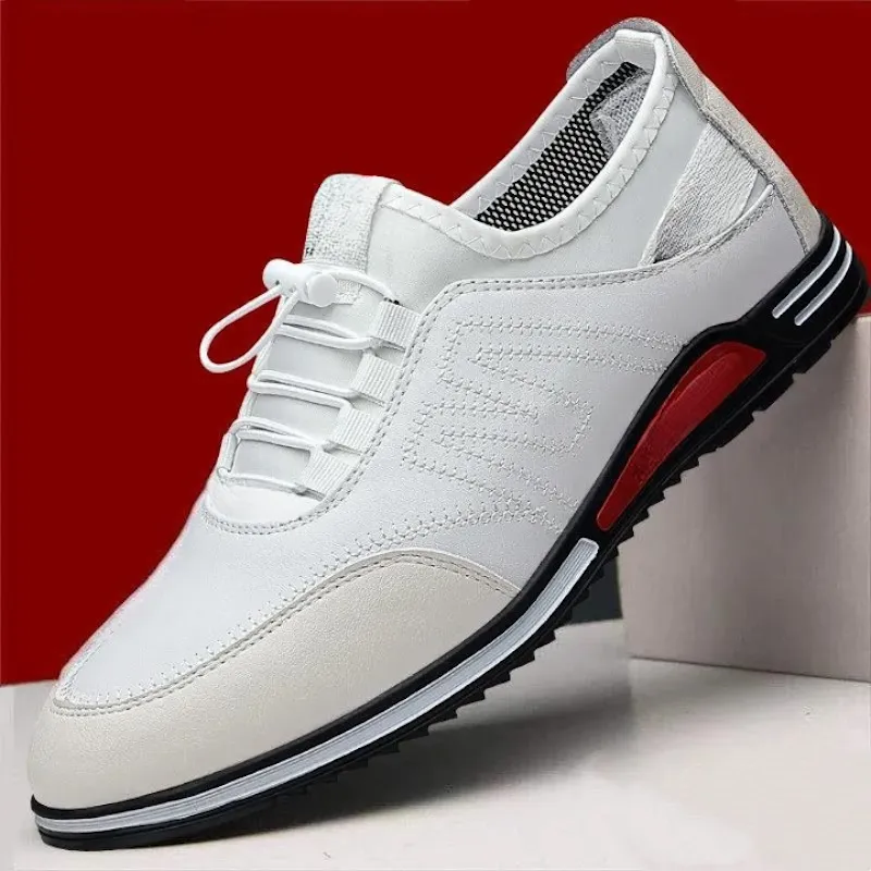 Breathable Casual Lace-Up Soft Men's Shoes
