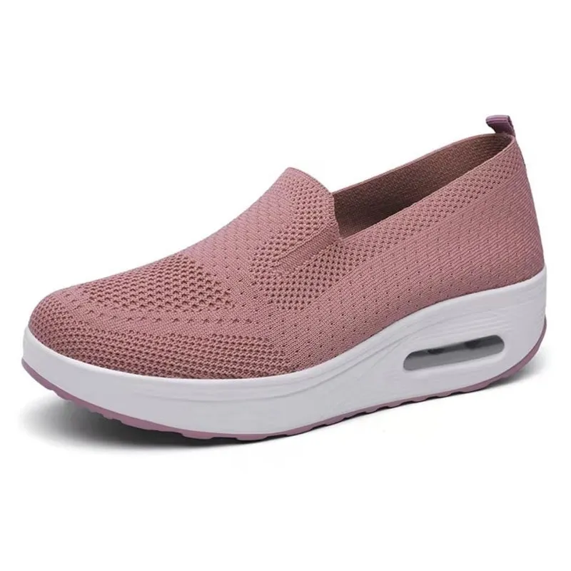 Breathable Casual Shoes With Thick Sole