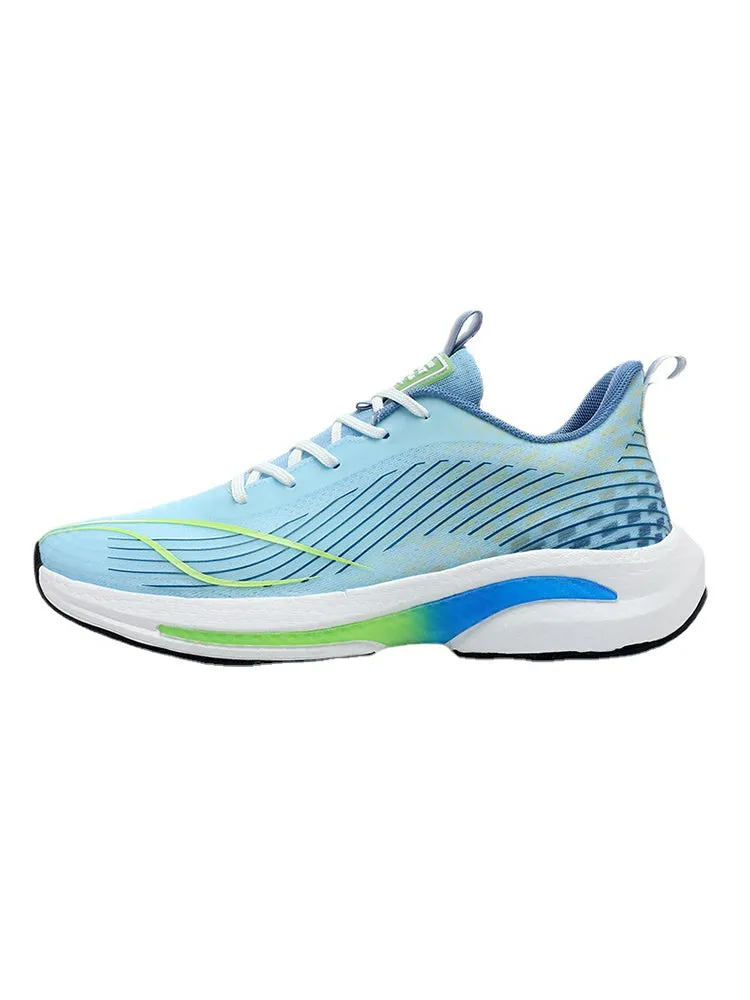 Breathable Contrast Color Popcorn Bottom Casual Shoes