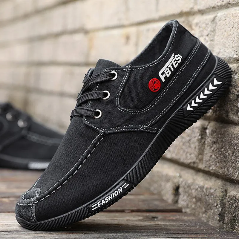 Breathable denim canvas shoes