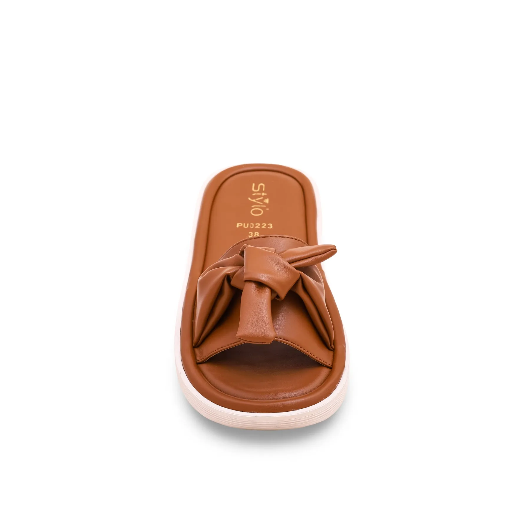 Brown Formal Slipper PU0223