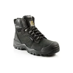 Buckler Buckshot Safety Boots – Black Waterproof Steel Toe Work Boots | BSH009BK