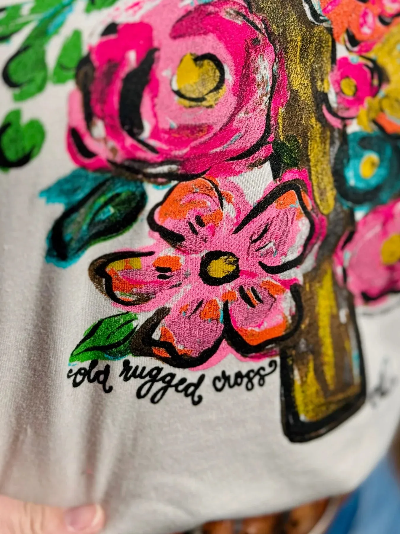 Callie Ann Old Rugged Cross Tee