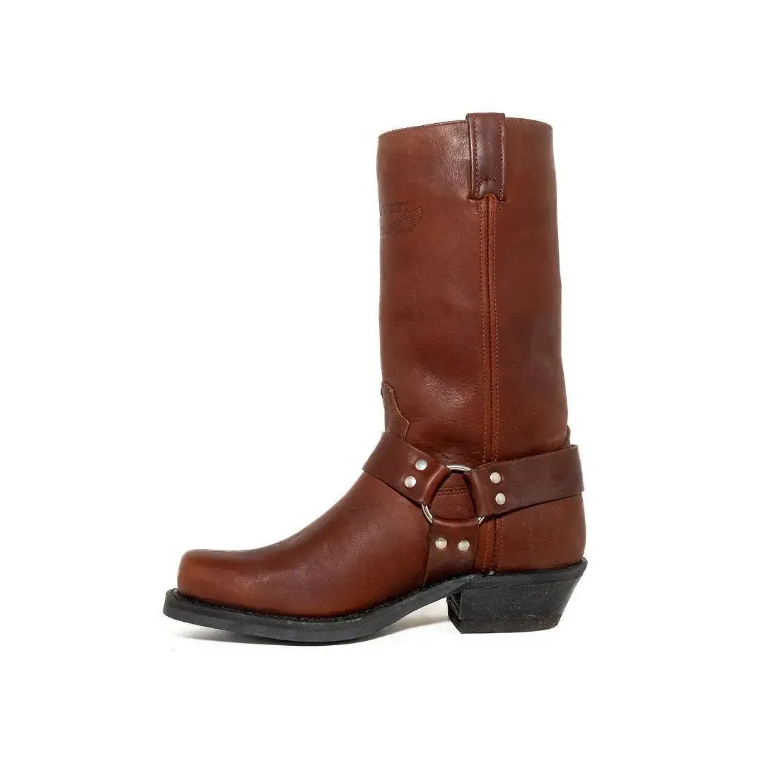 Canada West Men's Biker Boots Vibram Sole - Clearance