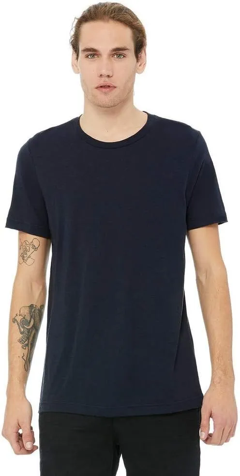 Canvas Mens 3.4 oz. Triblend T-Shirt> CHARCOAL TRIBLEND 3413C