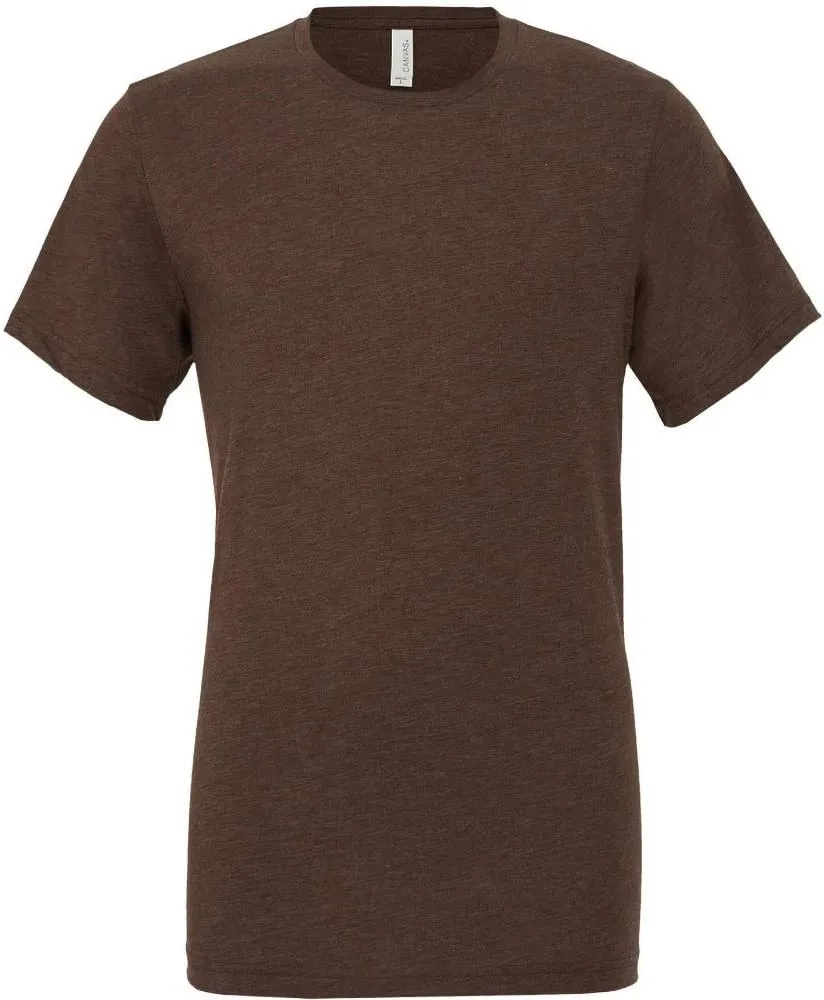 Canvas Mens 3.4 oz. Triblend T-Shirt> CHARCOAL TRIBLEND 3413C