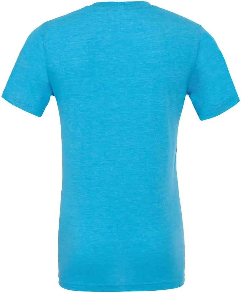 Canvas Mens 3.4 oz. Triblend T-Shirt> CHARCOAL TRIBLEND 3413C