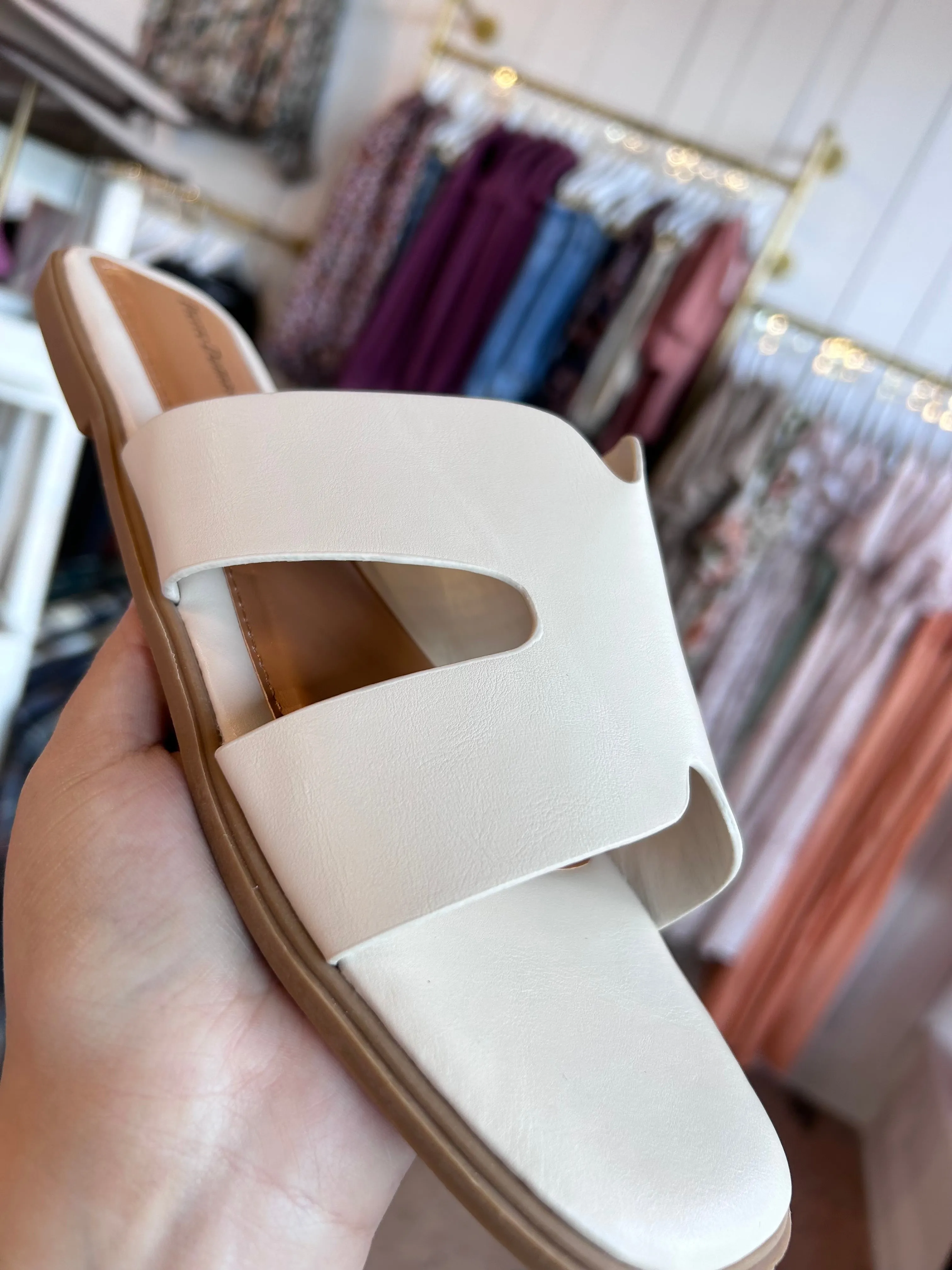 Carter Sandals -Nude