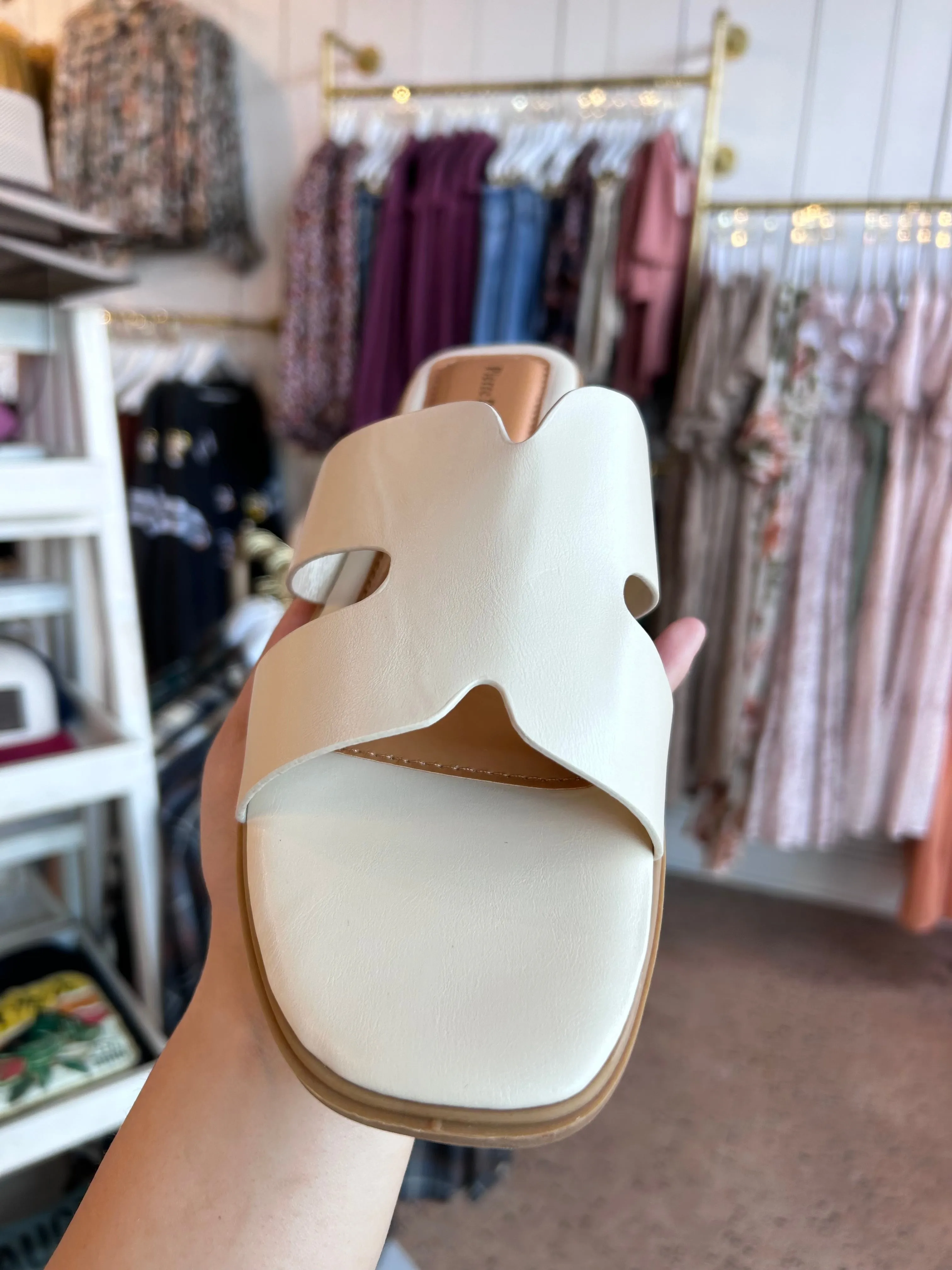 Carter Sandals -Nude