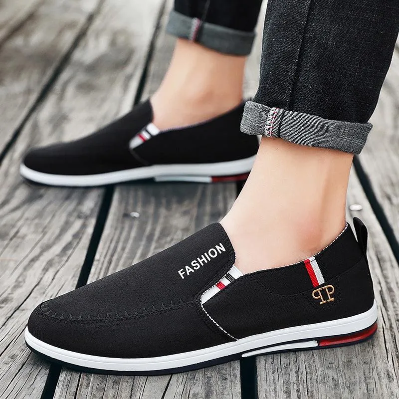 Casual shoes breathable work canvas shoes