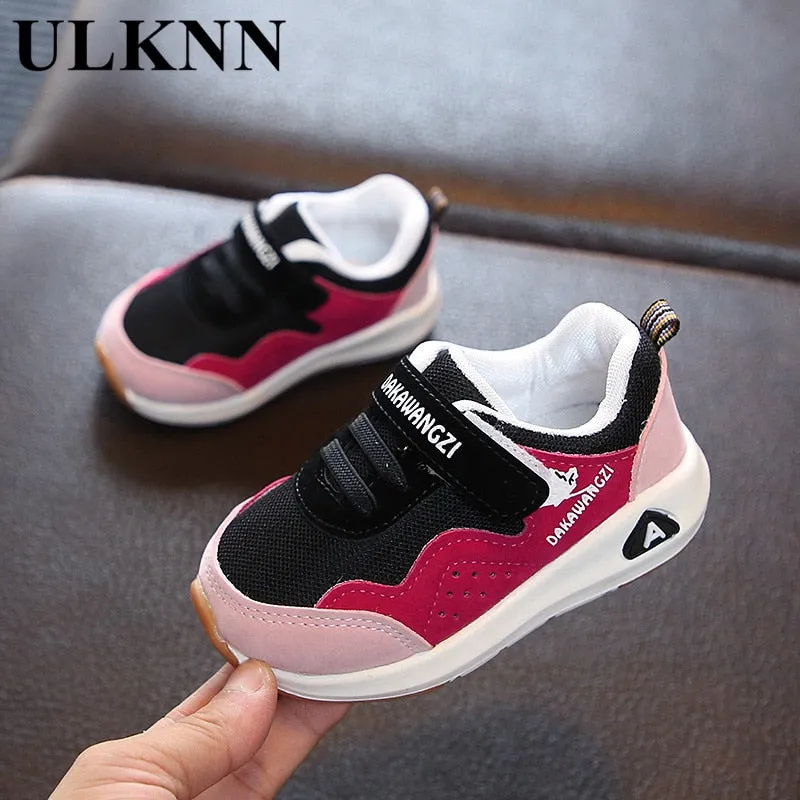 Children's sports shoes boys girls casual breathable mesh shoes