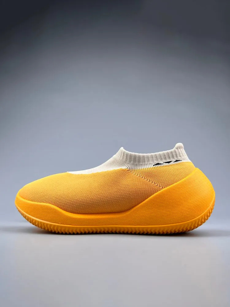 Contrast Color Sock Breathable Thick Sole Casual Shoes