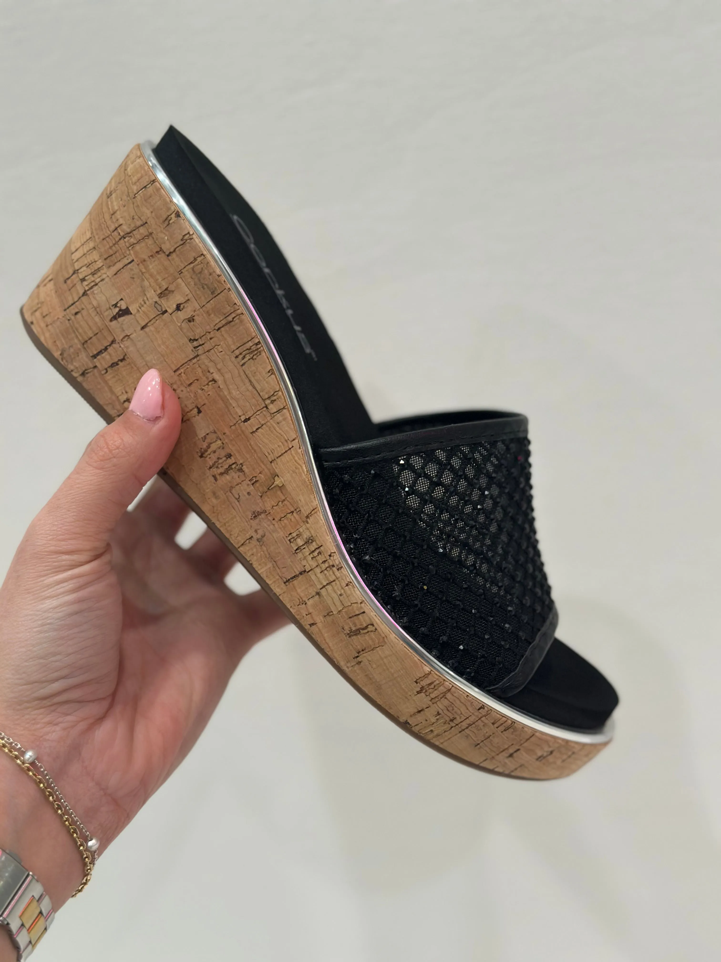 Corky's Let's Mesh Around Sandals - Black
