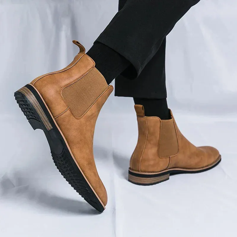 Cosmo | Premium Leather Chelsea Boots