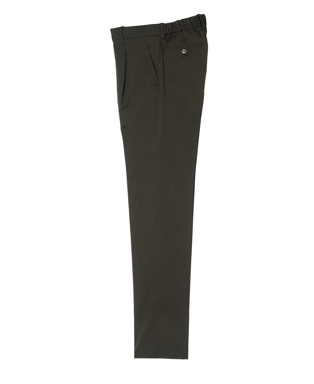 Drawcord Slacks Seersucker