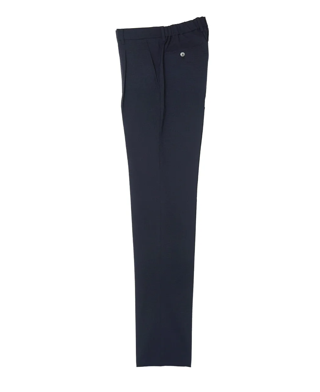 Drawcord Slacks Seersucker