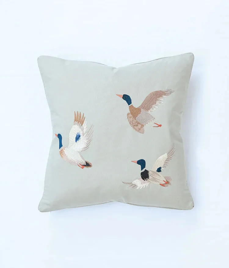 Ducky Cushion - Soft Sage