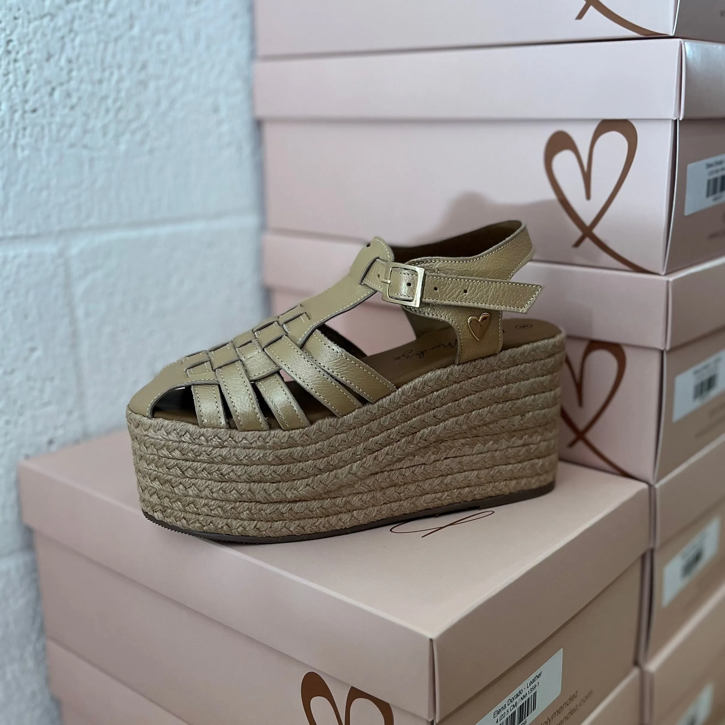 Elena Espadrilles - Gold