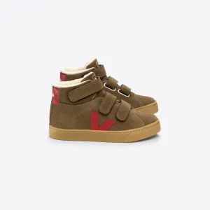 ESPLAR MID FURED SUEDE BROWN PEKIN