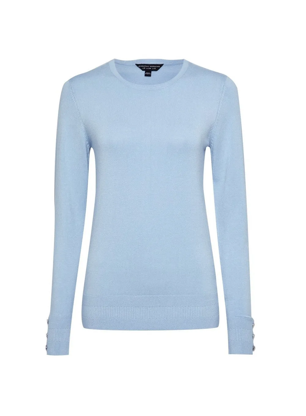 Ex Dorothy Perkins Button Cuff Jumper Sweater