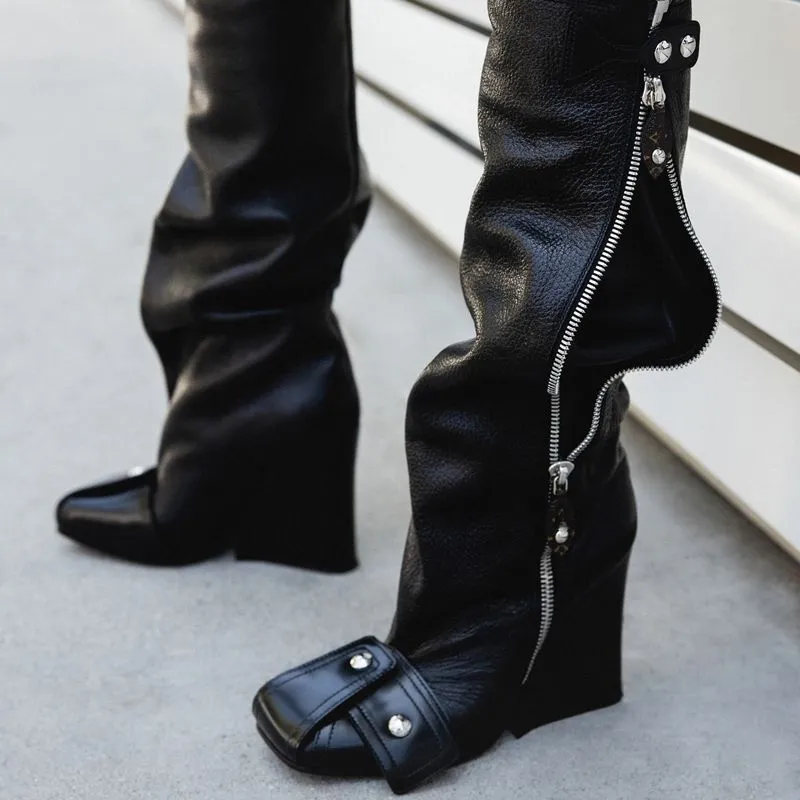 Fight Over My Knee-High Boots