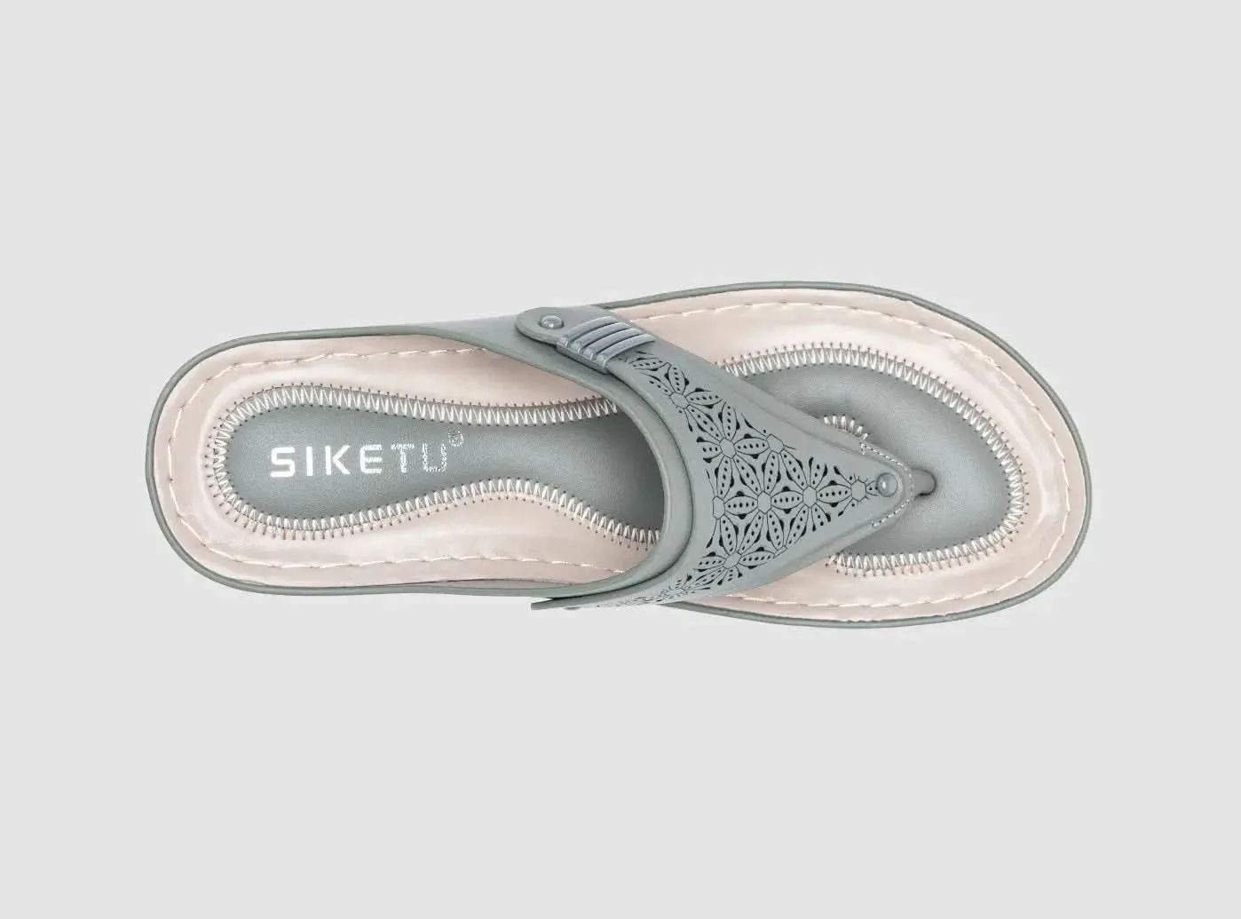 FitVille Women's Wedge Toe Sandals