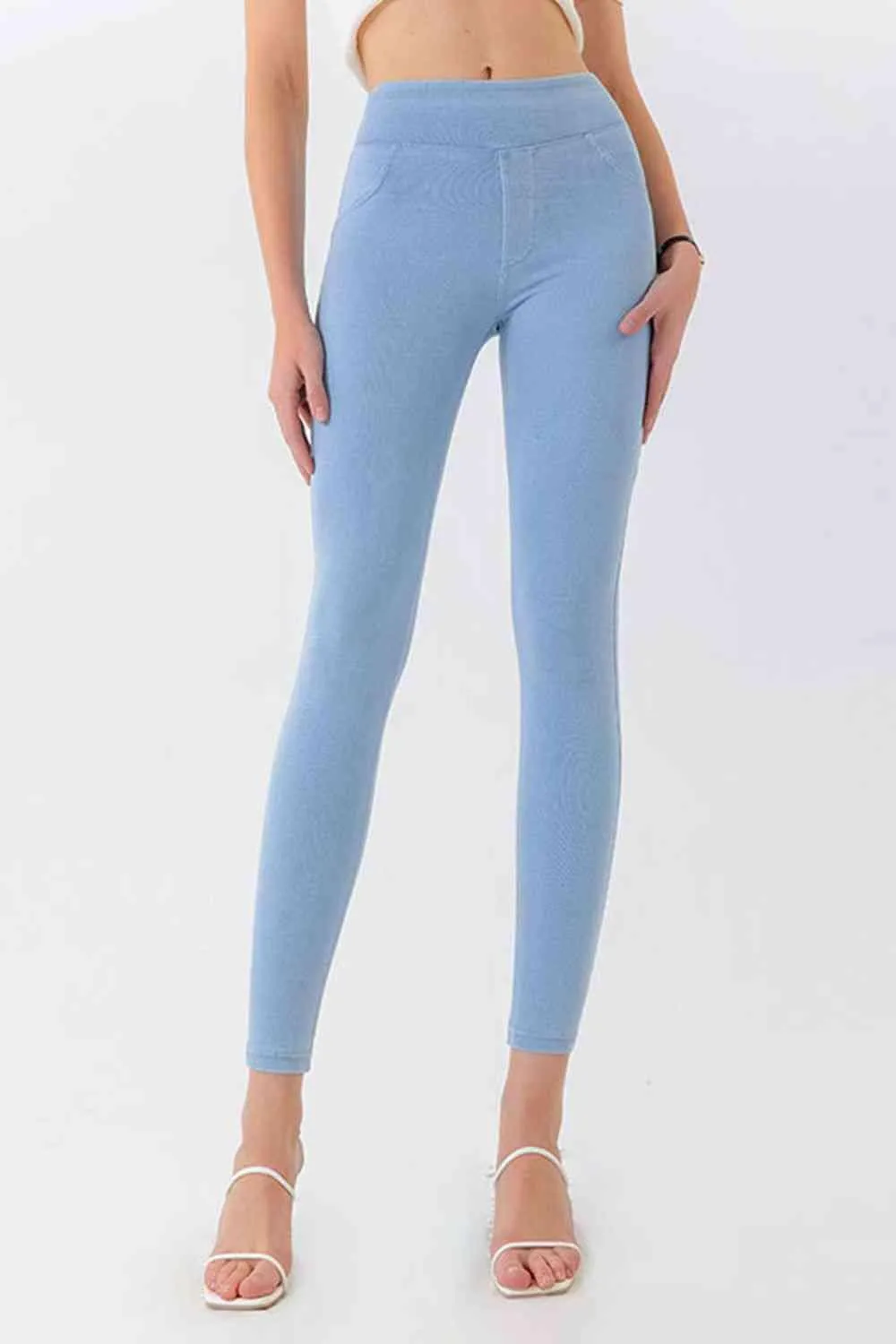 Flexible Slim Fit Mid Rise Skinny Jeans