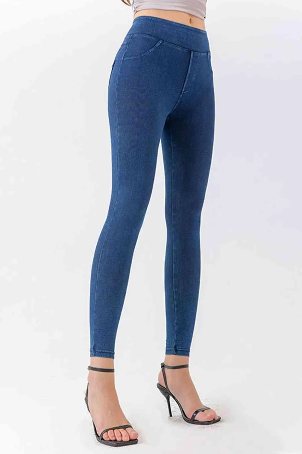 Flexible Slim Fit Mid Rise Skinny Jeans
