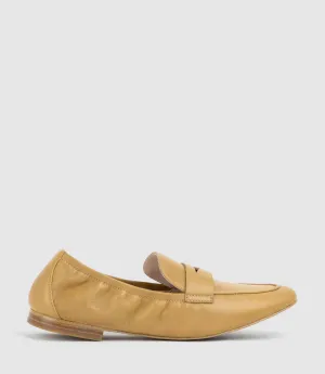 GULLIVER Almond Toe Moccasin in Camel GULLIVER Almond Toe Moccasin in Camel
